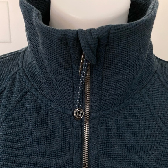 Lululemon - Scuba Cropped 1/2 Zip Funnel Neck *Waffle - NWT - Picture 4 of 9